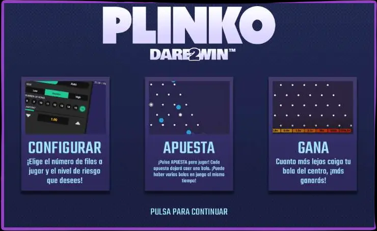 Rodzaje aplikacji Plinko.